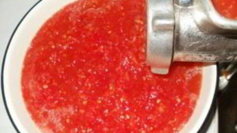 аджика с чесноком