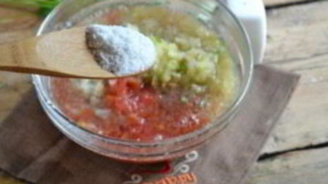 аджика с хреном сырая