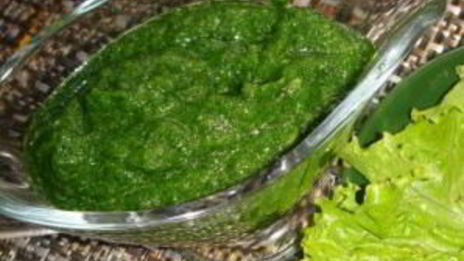 аджика с кинзой