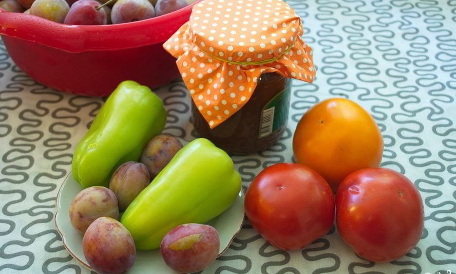 Рецепт аджика со сливами на зиму