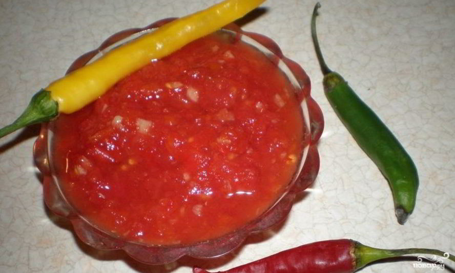 Рецепт аджика жгучая