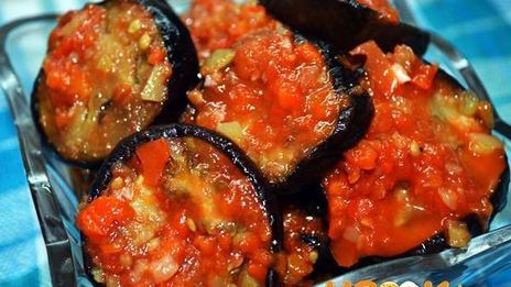 баклажаны в аджике