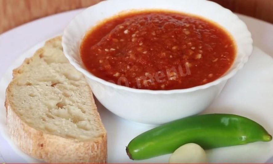 Рецепт домашняя аджика с яблоками и морковью