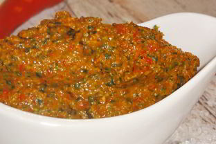 Грузинская аджика с орехами на зиму