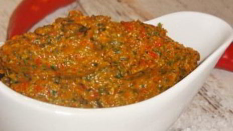 грузинская аджика с орехами на зиму