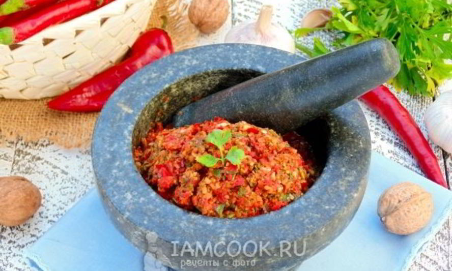 Рецепт грузинская аджика