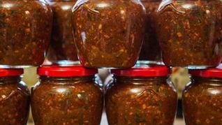 Кавказская аджика на зиму