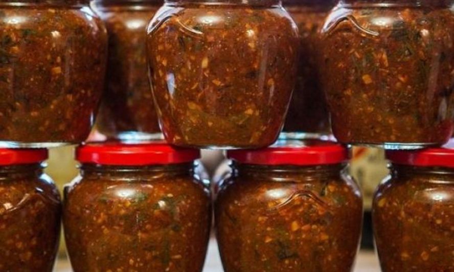 Рецепт кавказская аджика на зиму