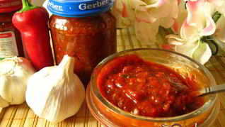 Кавказская красная аджика