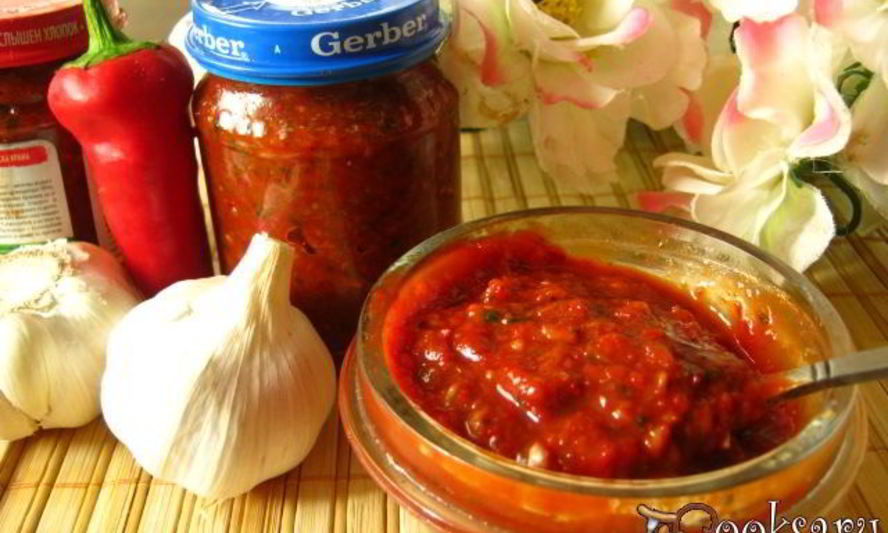 Рецепт кавказская красная аджика