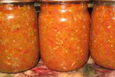 Консервированная аджика на зиму