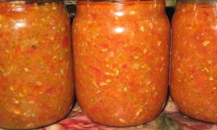 Рецепт консервированная аджика на зиму