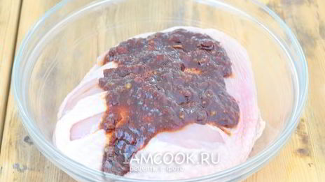 куриная грудка в аджике