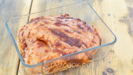 куриная грудка в аджике