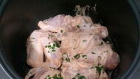 курица с аджикой в мультиварке