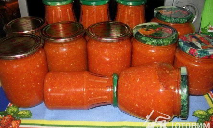 Рецепт моя аджика