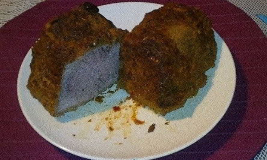 Рецепт мясо, запеченное с аджикой, сушеным базиликом и белым бальзамическим уксусом