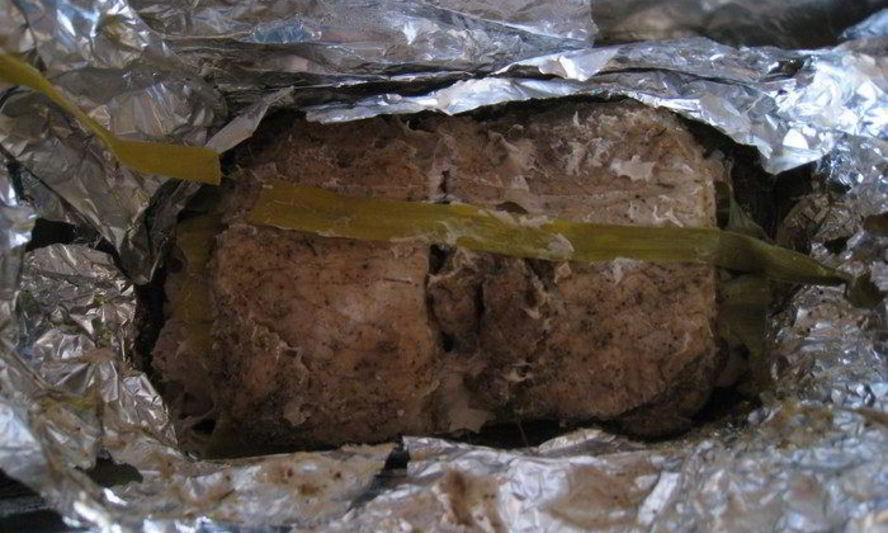 Рецепт печеное мясо в аджике