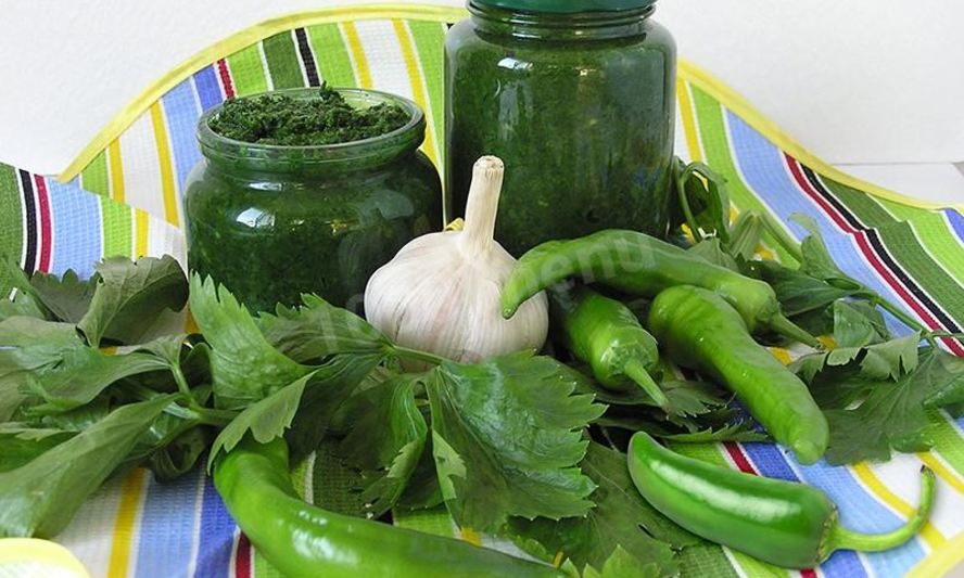 Рецепт зеленая аджика пальчики оближешь на зиму