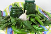 Зеленая аджика пальчики оближешь на зиму