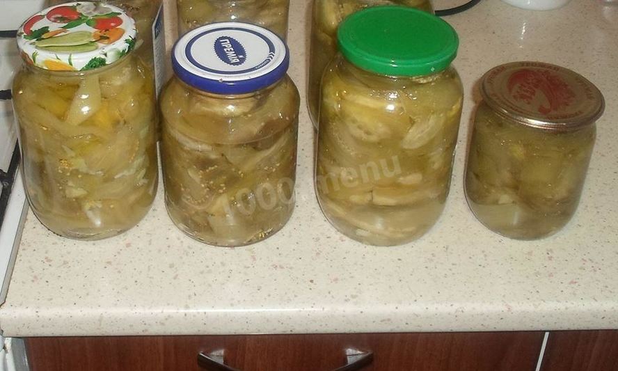 Рецепт баклажаны на зиму в масле с чесноком