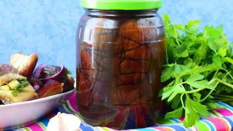 баклажаны соленые на зиму