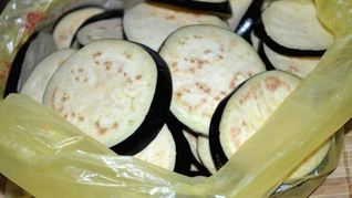 Баклажаны замороженные на зиму