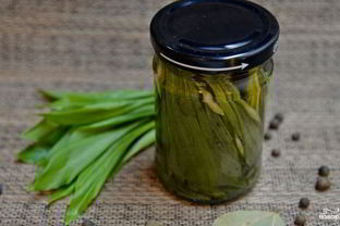 Черемша на зиму