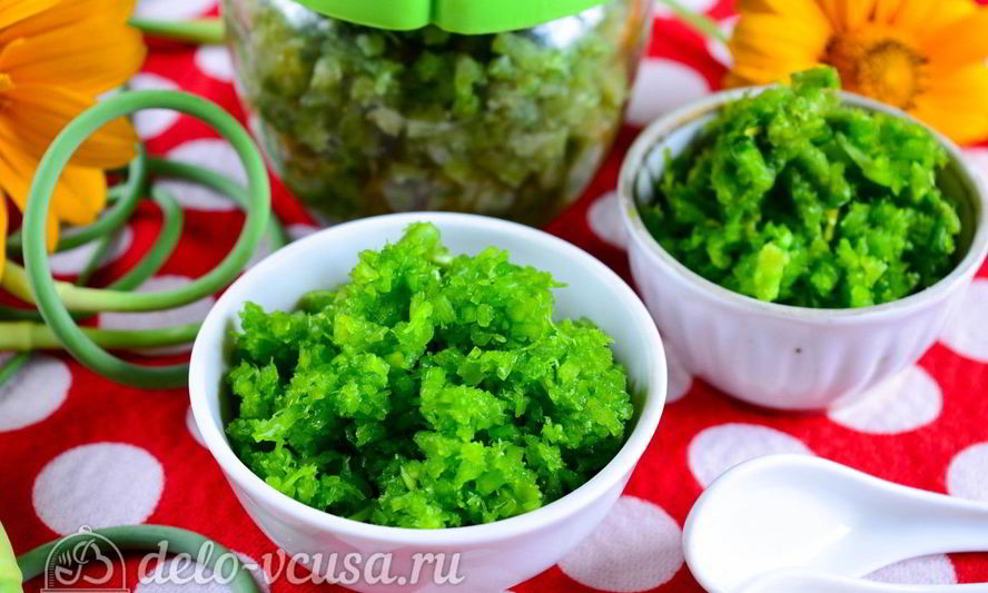 Рецепт чесночные стрелки на зиму