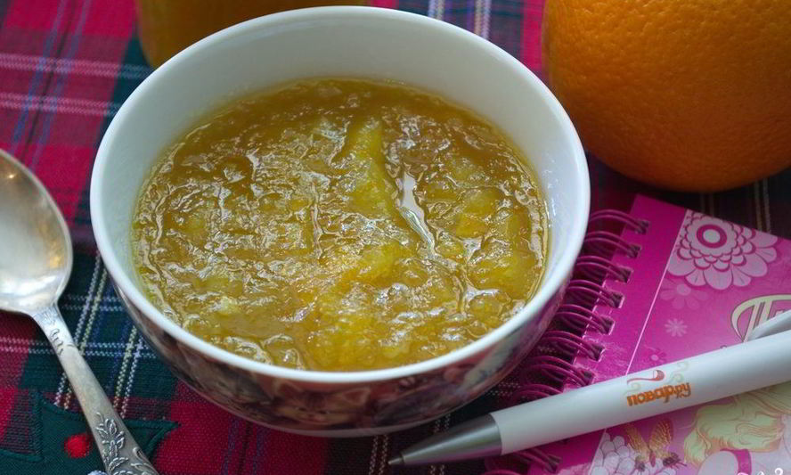 Рецепт апельсиновый джем на зиму