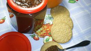 Бананово-шоколадный джем