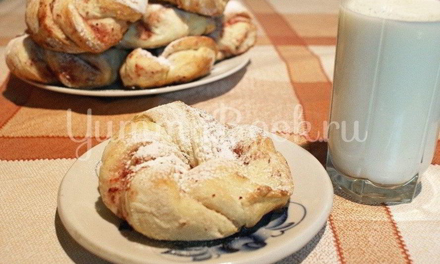 Рецепт бублики с джемом