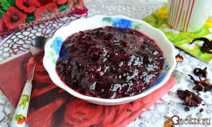 Рецепт быстрый джем из суданской розы