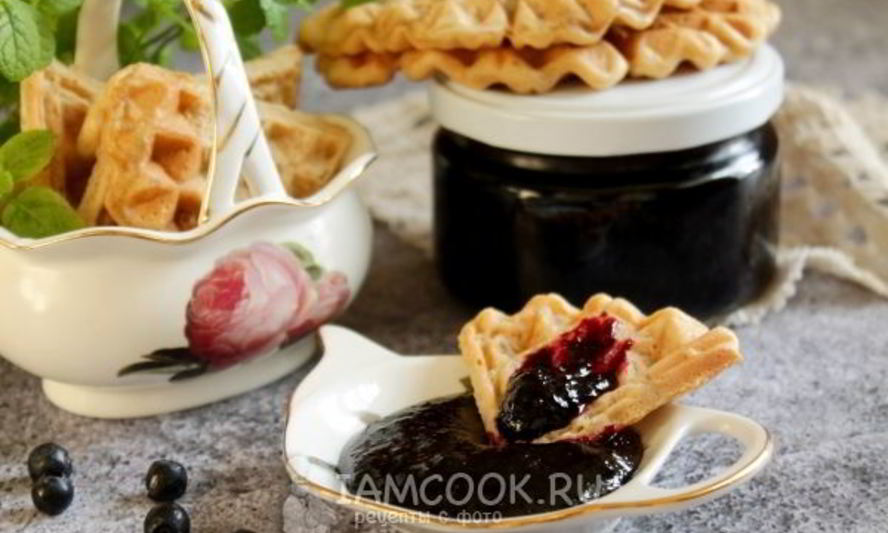 Рецепт черничный джем в хлебопечке