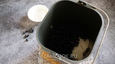 черничный джем в хлебопечке