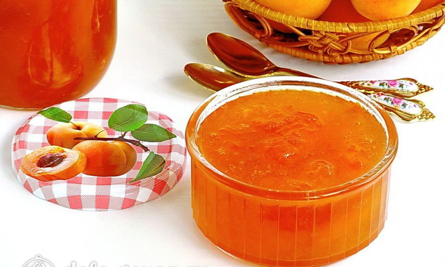 Рецепт джем из абрикосов в яблочном соке
