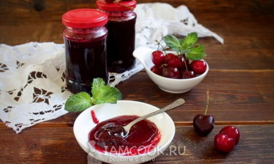 Рецепт джем из черешни без косточек
