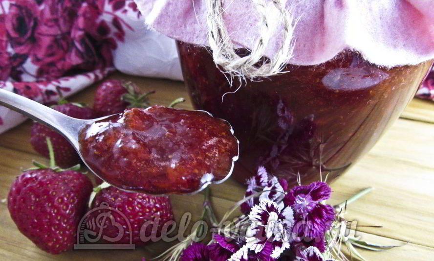 Рецепт джем из клубники
