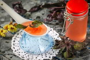 Джем из красного базилика