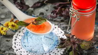 Джем из красного базилика
