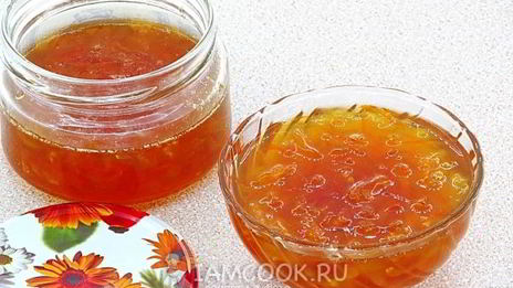 джем из лимона, апельсина и цуккини