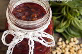 Клубничный джем с базиликом и кедровыми орешками