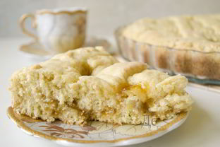 Кростата с абрикосовым джемом