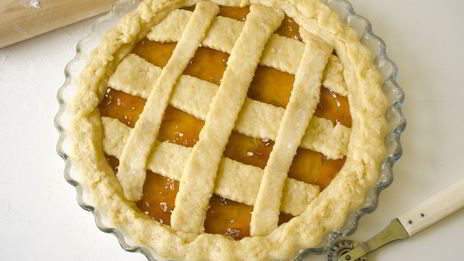 кростата с абрикосовым джемом