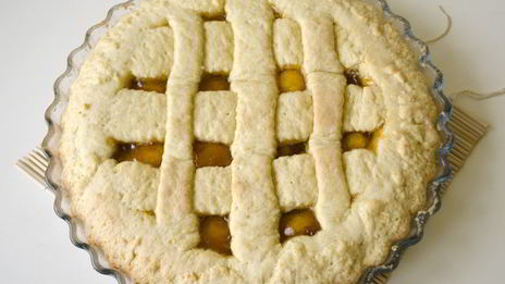 кростата с абрикосовым джемом