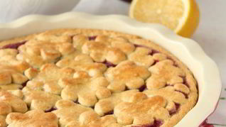 Кростата с джемом и творожным сыром