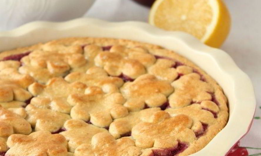 Рецепт кростата с джемом и творожным сыром