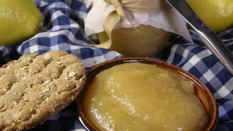 лимонный джем с яблоками и куантро