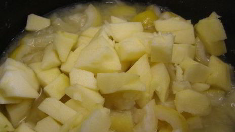 лимонный джем с яблоками и куантро