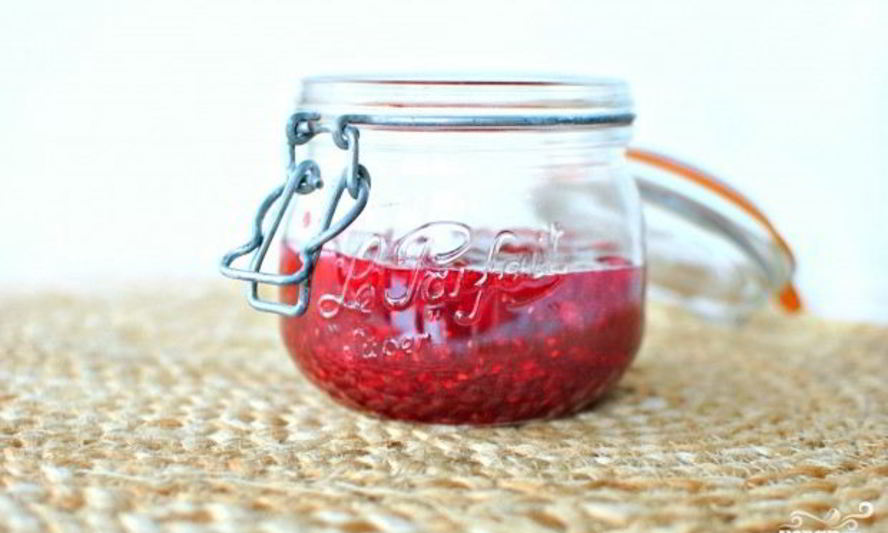 Рецепт малиновый джем